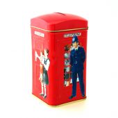 Telephone Box Money Box with Tea