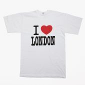 I Love London T-Shirt White