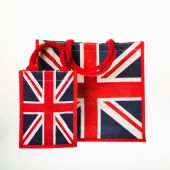 Union Jack Jute Bag