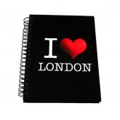 I Love London Notebook