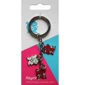 Olympic London 2012 Chain Charms Keyring