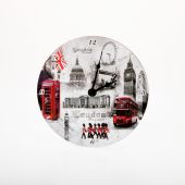 Black & White London Clock