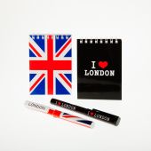 British & London Notebook & Pen Set